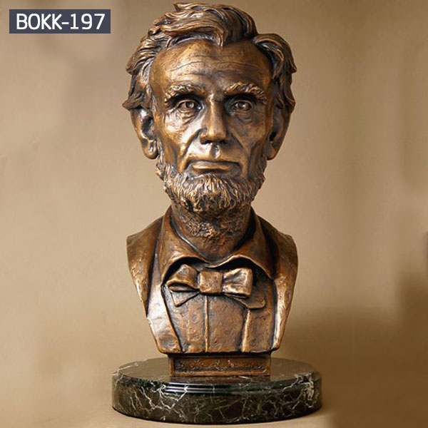 famous bronze presidential busts for garden Amazon